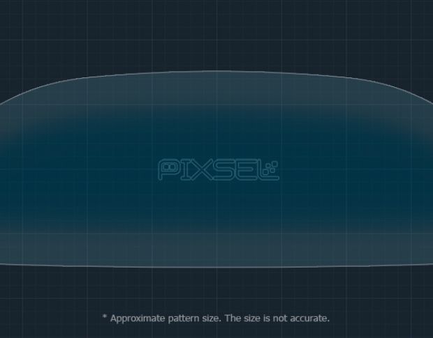 Захисне скло Pixsel на панель приладів SERES SF5 - 12“ 2019 - (гібридне глянець)