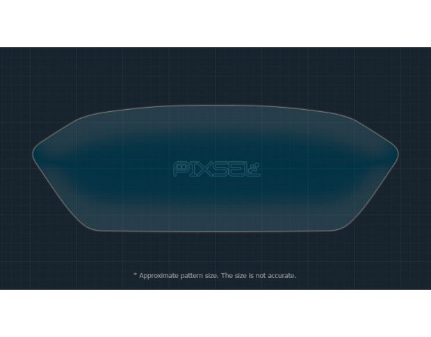 Защитное стекло Pixsel на приборную панель SKODA ENYIAQ IV - 9.2“ 2022 - (гибридное мат)