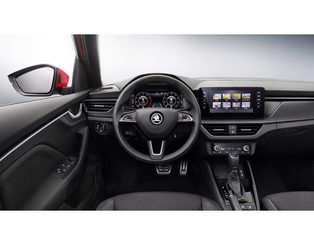 Защитное стекло Pixsel на приборную панель SKODA KAMIQ - 9.9“ 2023 - (гибридное мат)