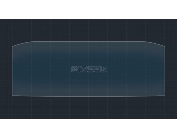 Захисне скло Pixsel на панель приладів SKODA OCTAVIA - 9.9“ 2017 - 2020 (гібридне глянець)