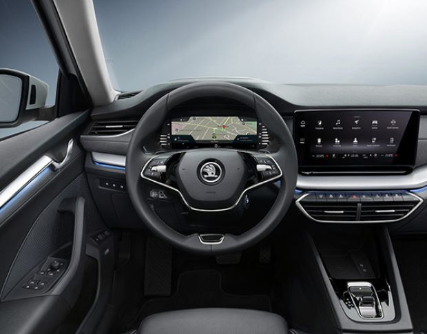 Захисне скло Pixsel на панель приладів SKODA OCTAVIA - 9.9“ 2020 - 2023 (гібридне мат)
