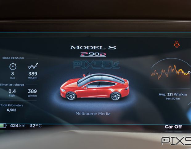 Захисне скло Pixsel на панель приладів TESLA MODEL S - 11.8“ 2012 - 2015 (гібридне мат)