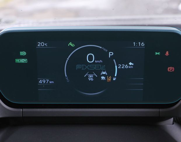Захисне скло Pixsel на панель приладів TOYOTA bZ4X - 12.7“ 2022 - (гібридне мат)