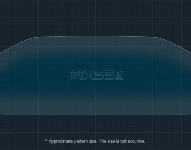 Захисне скло Pixsel на панель приладів TOYOTA RAV4 - 11.8“ 2023 - (гібридне глянець)