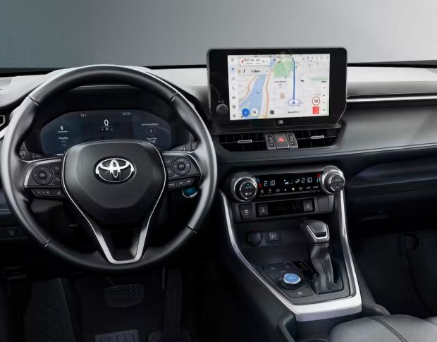 Защитное стекло Pixsel на приборную панель TOYOTA RAV4 - 11.8“ 2023 - (гибридное мат)