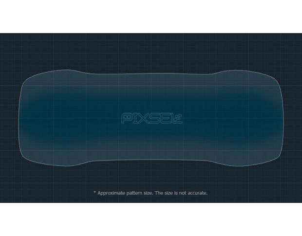 Захисне скло Pixsel на панель приладів VOLKSWAGEN E-GOLF - 11.9“ 2017 - 2020 (гібридне глянець)