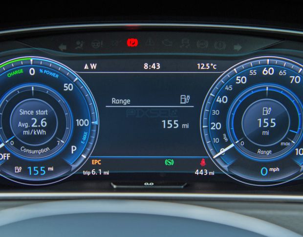 Захисне скло Pixsel на панель приладів VOLKSWAGEN E-GOLF - 11.9“ 2017 - 2020 (гібридне глянець)
