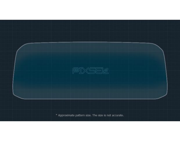 Захисне скло Pixsel на панель приладів VOLKSWAGEN GOLF - 10“ 2020 - 2023 (гібридне мат)