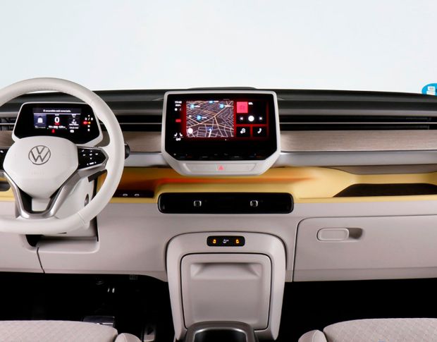 Захисне скло Pixsel на панель приладів VOLKSWAGEN ID. BUZZ - 8.7“ 2022 - (гібридне глянець)