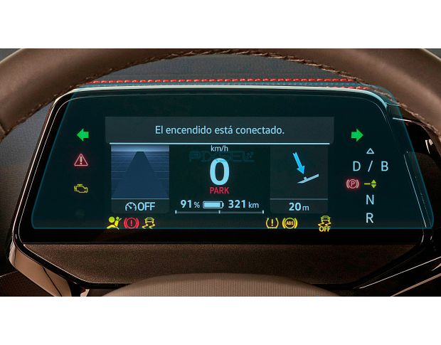 Захисне скло Pixsel на панель приладів VOLKSWAGEN ID.5 - 8.7“ 2022 - (гібридне глянець)