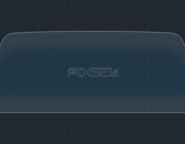 Захисне скло Pixsel на панель приладів VOLKSWAGEN ID.6 - 8.7“ 2021 - (гібридне глянець)