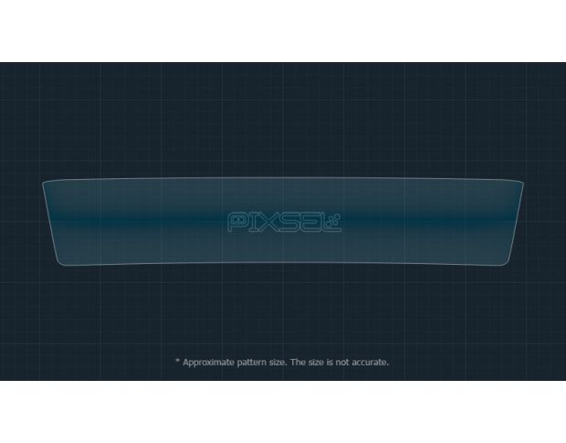 Защитное стекло Pixsel на приборную панель VOLKSWAGEN ID.7 - 7.3“ 2023 - (гибридное мат)