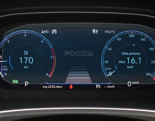 Захисне скло Pixsel на панель приладів VOLKSWAGEN JETTA - 9.9“ 2019 - (гібридне мат)