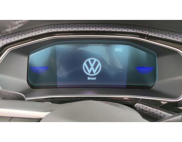 Захисне скло Pixsel на панель приладів VOLKSWAGEN T-CROSS - 13“ 2023 - (гібридне глянець)