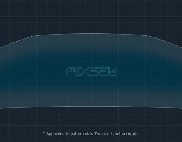 Захисне скло Pixsel на панель приладів VOLKSWAGEN T-CROSS - 13“ 2023 - (гібридне глянець)
