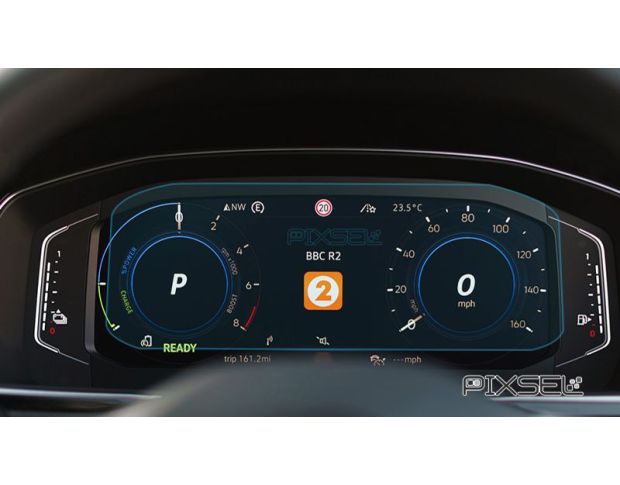 Захисне скло Pixsel на панель приладів VOLKSWAGEN TIGUAN - 9.9“ 2021 - 2023 (гібридне мат)
