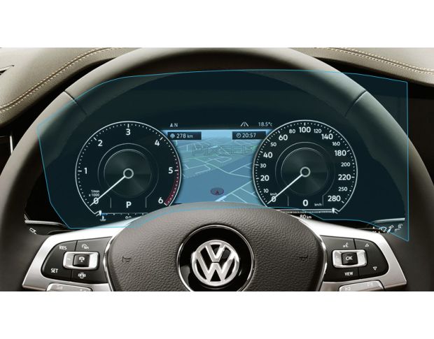 Захисне скло Pixsel на панель приладів VOLKSWAGEN TOUAREG - 16.2“ 2023 - (гібридне мат)