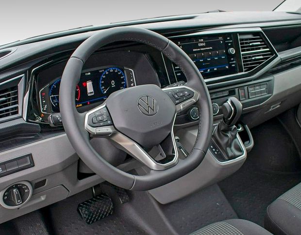 Захисне скло Pixsel на панель приладів VOLKSWAGEN TRANSPORTER - 9.9“ 2021 - (гібридне мат)