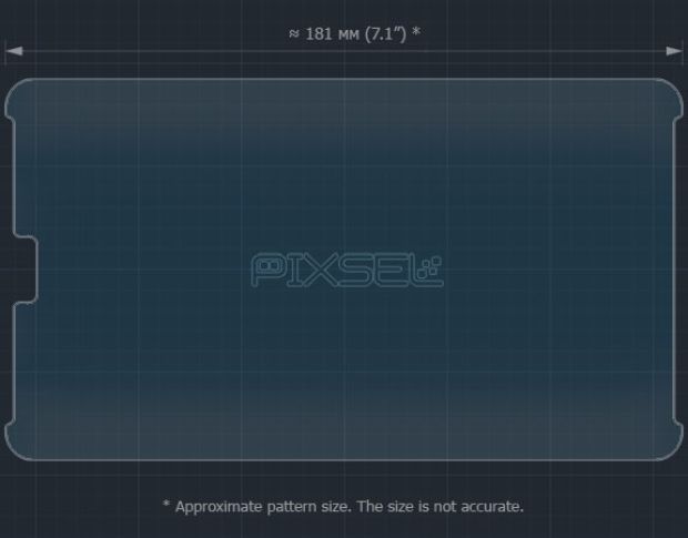 Захисне скло Pixsel на планшет BMW 7 - 8.2“ 2019 - 2022 (G11, G12) (гібридне мат)