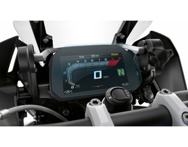 Захисне скло Pixsel на спідометр мотоцикла BMW R1250 GS/ADVENTURE/R/RS 9.8“ (гібридне глянець)