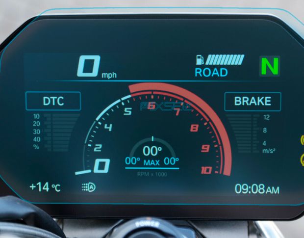 Захисне скло Pixsel на спідометр мотоцикла BMW S1000 R/RR/XR 9.8“ (гібридне глянець)