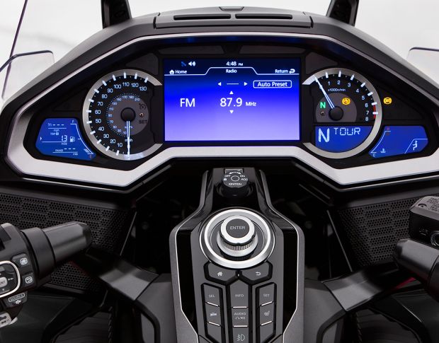 Защитное стекло Pixsel на спидометр мотоцикла HONDA GL1800 GOLD WING 19.1“ (гибридное глянец)