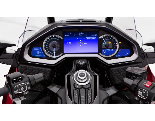 Защитное стекло Pixsel на спидометр мотоцикла HONDA GL1800 GOLD WING 19.1“ (гибридное глянец)