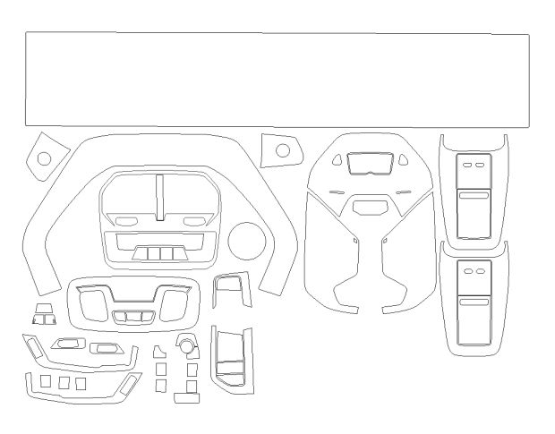 Викрійка для салону BMW iX 2024