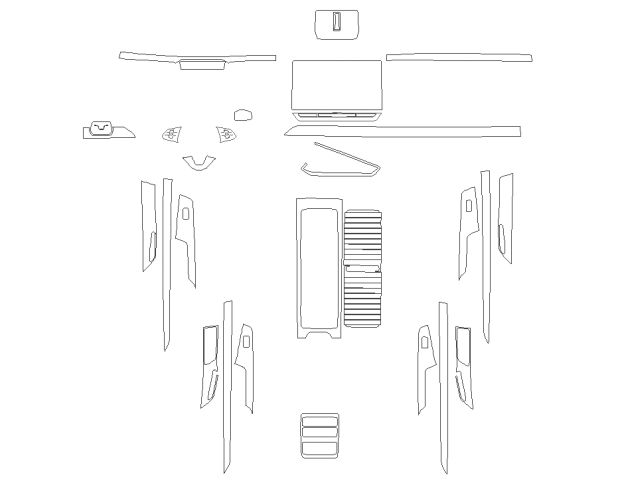 Выкройка для салона VOLKSWAGEN ID.7 2024