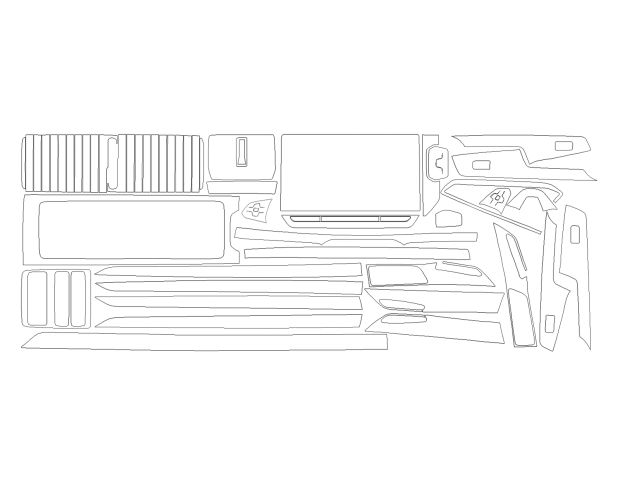 Выкройка для салона VOLKSWAGEN ID.7 2024