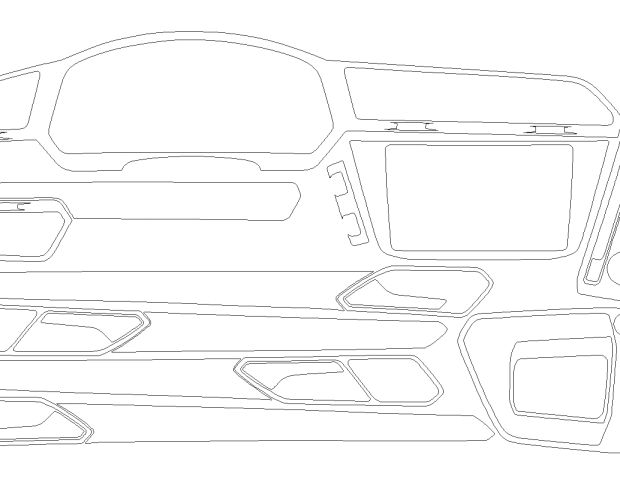 Викрійка для салону VOLKSWAGEN TIGUAN 2023