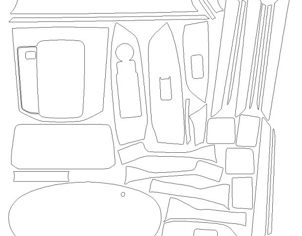 Выкройка для салона MAZDA CX-5 2024