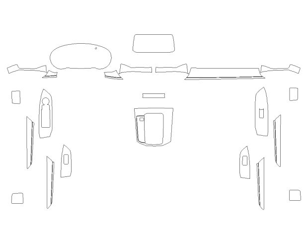 Выкройка для салона MAZDA CX-5 2024