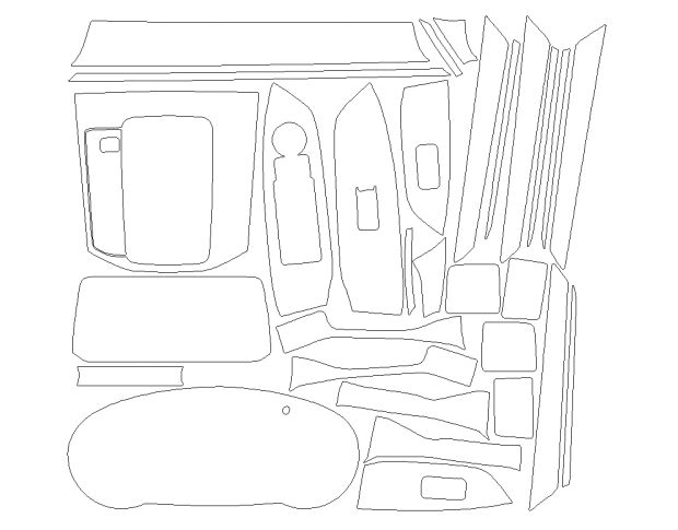 Выкройка для салона MAZDA CX-5 2024