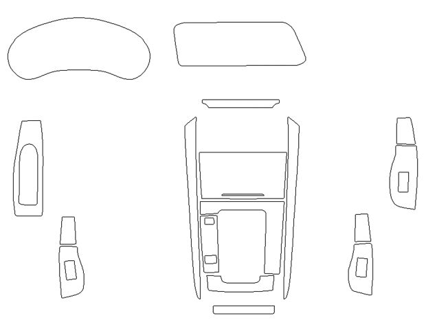 Викрійка для салону MAZDA CX-30 2024