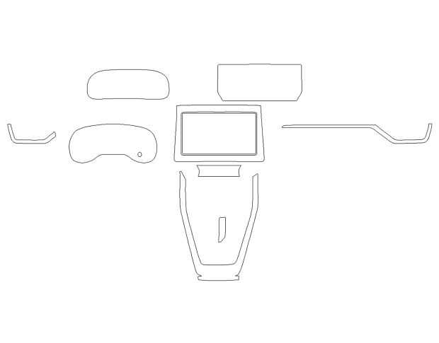 Викрійка для салону TOYOTA RAV4 2024 -