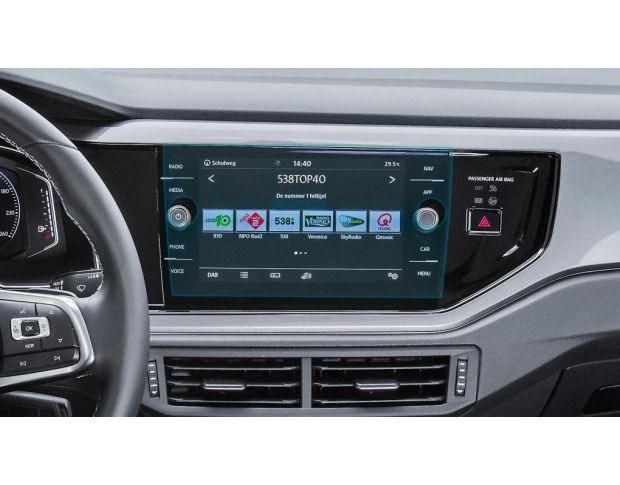 Защитное стекло Pixsel на монитор VOLKSWAGEN POLO 10.8“ 2017 - 2021 (гибридное мат)