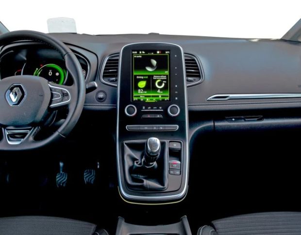 Захисне скло Pixsel на монітор RENAULT SCENIC - 8.6“ 2016 - 2022 (гібридне глянець)