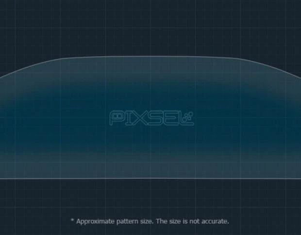 Защитное стекло Pixsel на приборную панель VOLKSWAGEN TIGUAN - 13.1“ 2021 - 2023 (гибридное глянец)