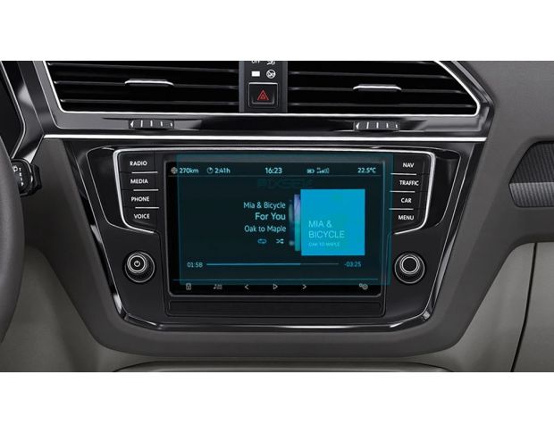 Защитное стекло Pixsel на монитор VOLKSWAGEN TIGUAN - 8“ 2021 - 2023 (гибридное глянец)