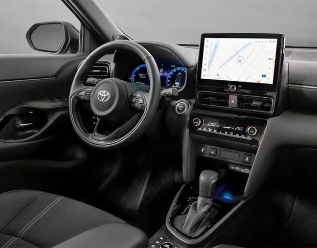 Захисне скло Pixsel на монітор TOYOTA YARIS CROSS - 12“ 2023 - (гібридне мат)
