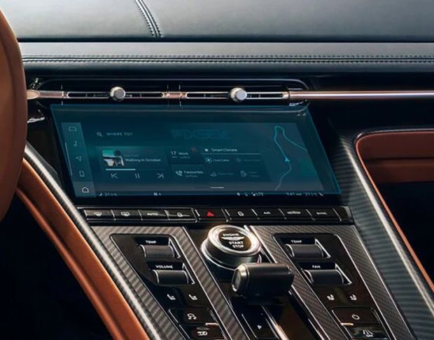 Захисне скло Pixsel на монітор ASTON MARTIN DB12 11.2“ 2024 - (гібридне глянець)