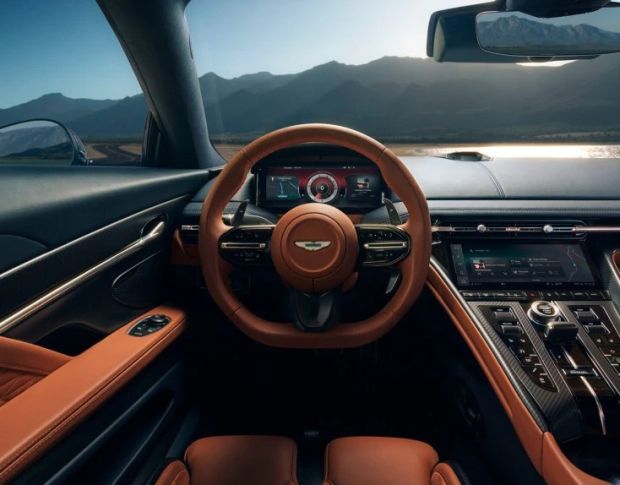 Защитное стекло Pixsel на монитор ASTON MARTIN DB12 11.2“ 2024 - (гибридное мат)