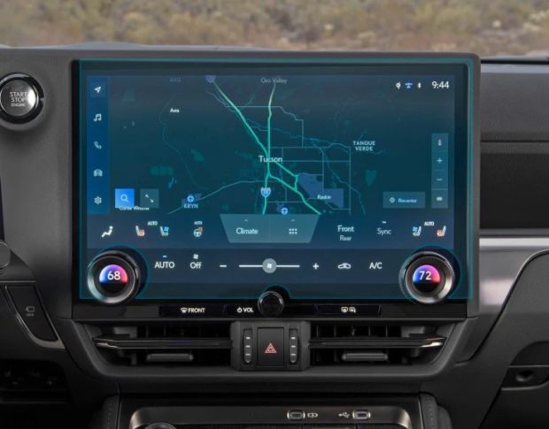 Захисне скло Pixsel на монітор LEXUS GX - 15.2“ 2024 - (гібридне глянець)