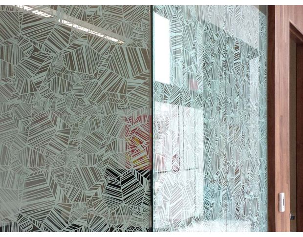 Arlon 5400 Silver Etched Glass - Декоративная серебристая пленка 1.52 m