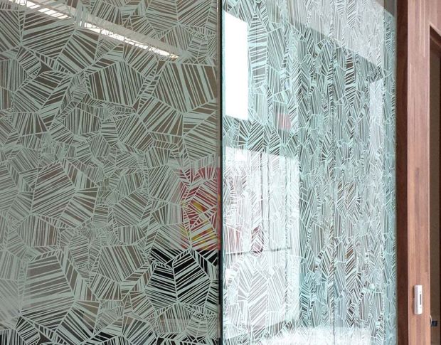 Arlon 5400 Silver Etched Glass - Декоративная серебристая пленка 1.52 m