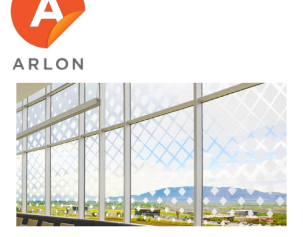 Arlon 5400 Silver Etched Glass - Декоративная серебристая пленка 1.52 m