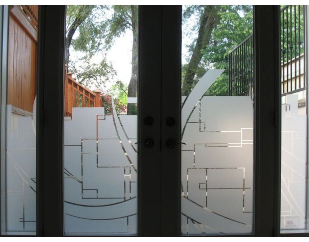 Arlon 5400 Silver Etched Glass - Декоративная серебристая пленка 1.52 m