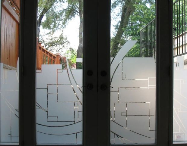 Arlon 5400 Silver Etched Glass - Декоративная серебристая пленка 1.52 m