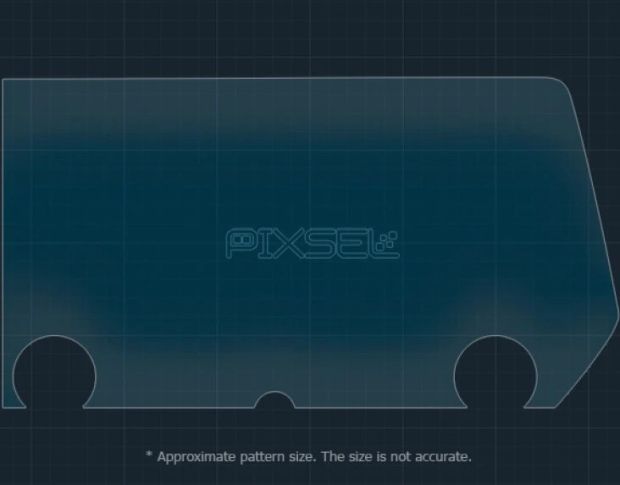 Захисне скло Pixsel на монітор LEXUS TX - 16.5“ 2024 - (гібридне глянець)